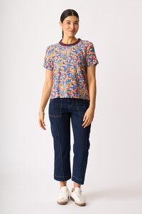 Foil Rib Vibes Top