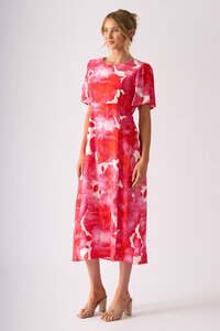 Foil Sip Happens Tea Dress