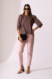 Memo Sleeve Detail Sweatshirt