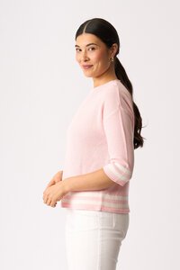 Oh Three Contrast Rib Jumper