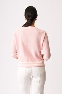 Oh Three Contrast Rib Jumper