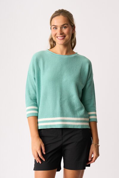 Oh Three Contrast Rib Jumper-shop-by-style-Hello Cyril.