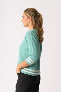Oh Three Contrast Rib Jumper