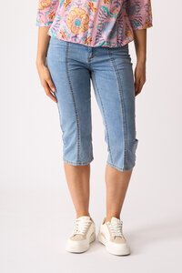 Memo Denim Capri Pant