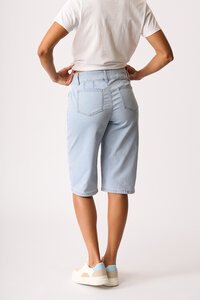 Memo Denim Panel Shorts