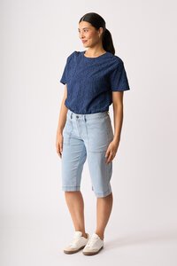 Memo Denim Utility Shorts