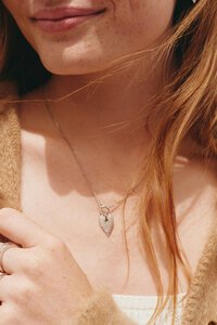 Edblad Amore Sparkle Large Silver Necklace
