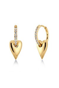 Edblad Amore Sparkle Small Gold Hoops Earrings