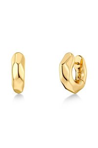 Edblad Crystalite Small Gold Hoops Earrings