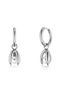 Edblad Moonrave Small Silver Hoops Earrings