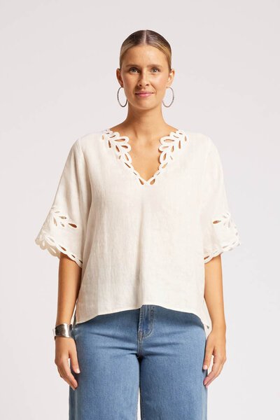 Eb & Ive Maris Top-foxwood-balmy-short-Hello Cyril.