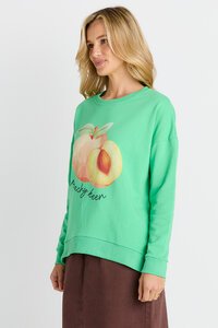 Betty Basics Printed Palma Sweat