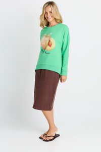 Betty Basics Printed Palma Sweat