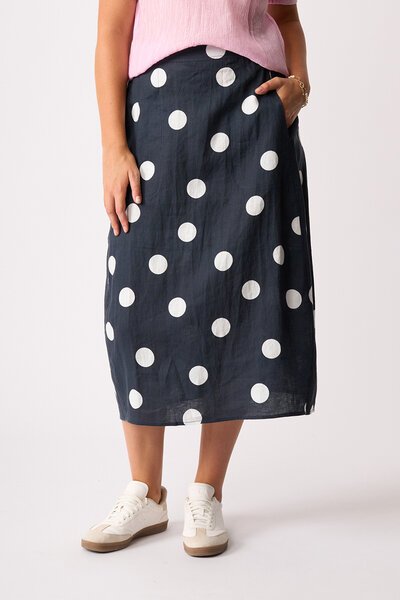 Foil Speaks Volume Skirt-shop-by-style-Hello Cyril.