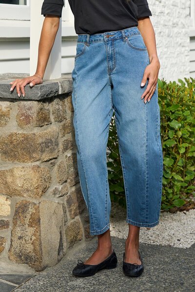 Memo Barrel Leg Jean-shop-by-style-Hello Cyril.