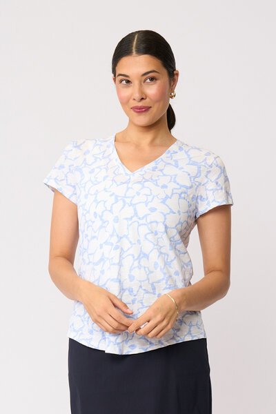 Foil Ever So Fine Print Tee-shop-by-style-Hello Cyril.