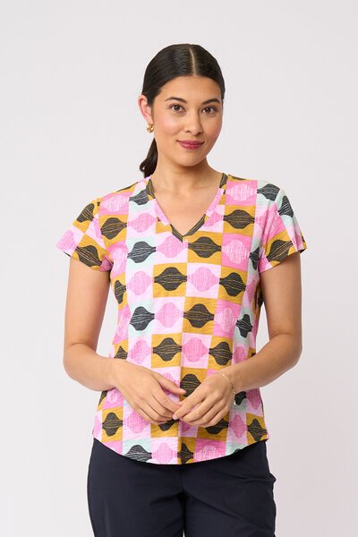 Foil Ever So Fine Print Tee-shop-by-style-Hello Cyril.