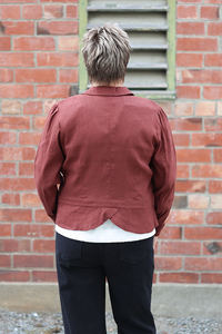 Oh Three Scoop Hem Back Jacket