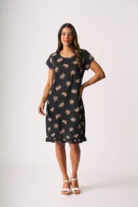 Foil Ruffle Dreams Dress