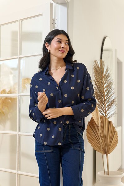 Oh Three Boxy Fit Shirt-shop-by-style-Hello Cyril.