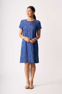 Oh Three Spot On A Line Dress