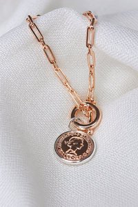 She Jewellery Royal Coin Link Bracelet