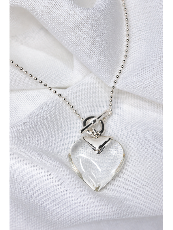 She Jewellery Amour Crystal Pendant Necklace