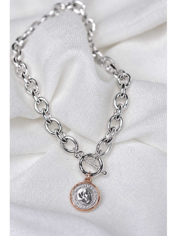 She Jewellery Sovereign Coin Chain Necklace