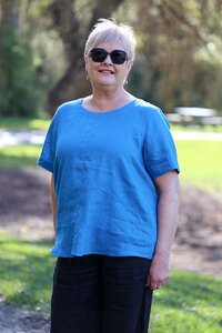 Preen Swing Up Down Hem Top