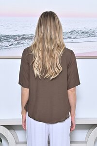 La Mode Open Layered Top