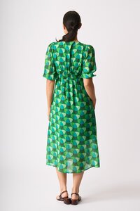 Memo V Neck Feature Dress