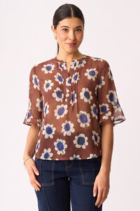 Memo Romantic Sleeve Blouse