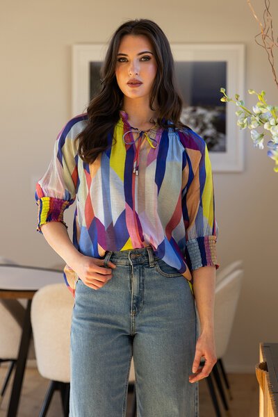 Leila + Luca Cosmic Sapphire Encourage Top-hc-new-Hello Cyril.