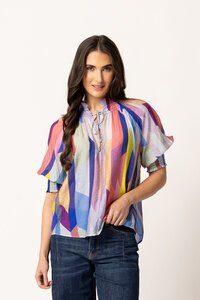 Leila + Luca Cosmic Sapphire Encourage Top