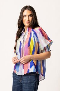 Leila + Luca Cosmic Sapphire Encourage Top
