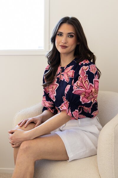 Leila + Luca Pink Petal Fleur Top-hc-new-Hello Cyril.
