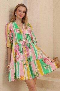 Iris Maxi Rosie Babydoll Dress