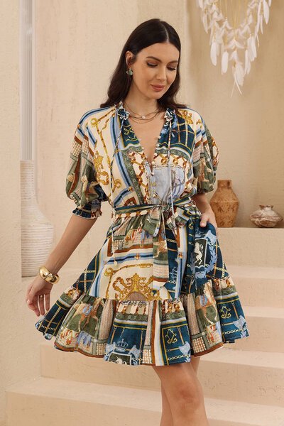 Iris Maxi Beatrix Equestrian Dress-hc-new-Hello Cyril.