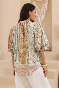 Iris Maxi Genevieve Tapestry Top