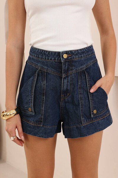 Iris Maxi Frankie Denim Short-hc-new-Hello Cyril.