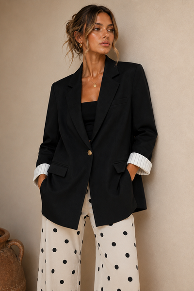 Smaibulun Pinstripe Lining Blazer-hc-new-Hello Cyril.