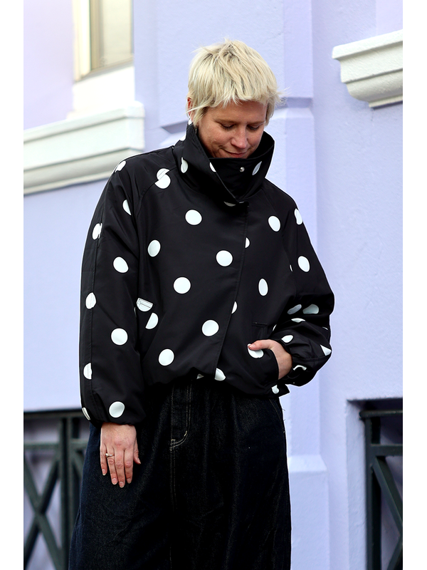 Smaibulun Stud Polka Dot Jacket