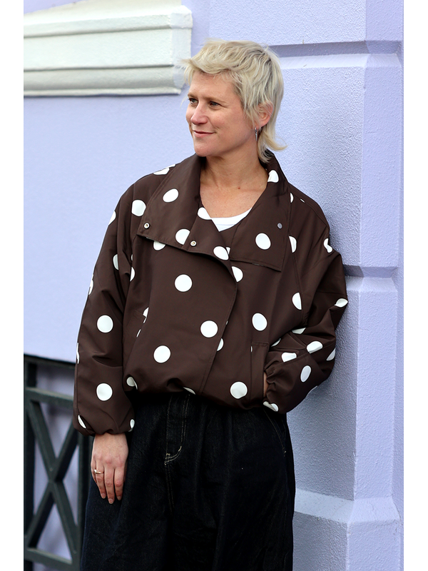 Smaibulun Stud Polka Dot Jacket