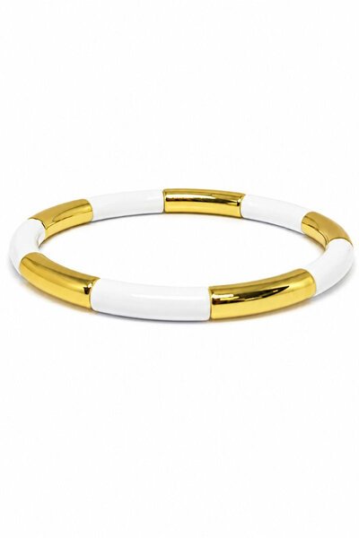 Tiger Tree Gold Curved Bar Bracelet-hc-shop-by-style-Hello Cyril.