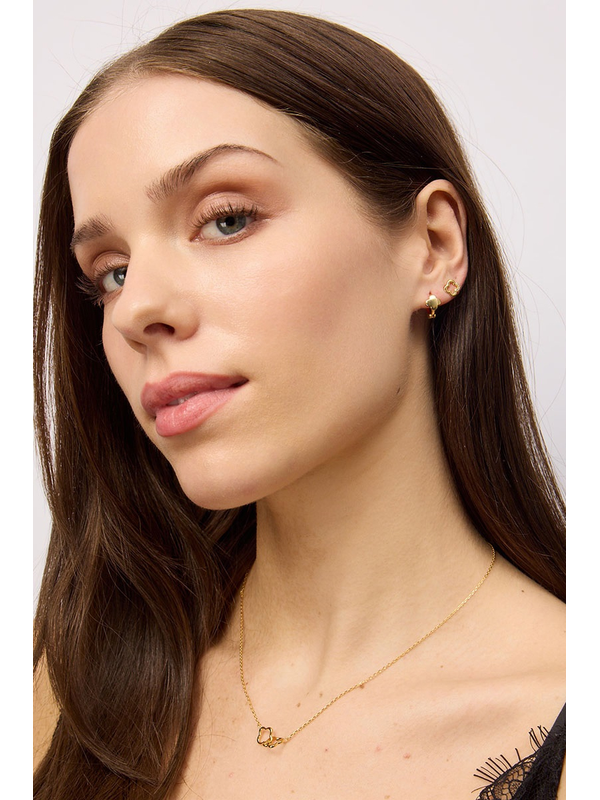 Tiger Tree Gold Linked Felice Necklace