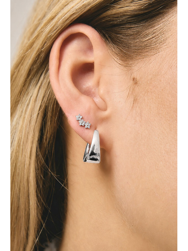 Jolie & Deen Teresa Hoops Earrings