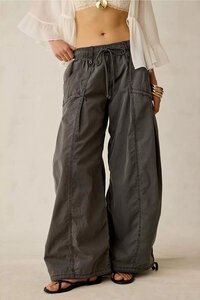 Smaibulun Drawstring Denim Cargo Jean