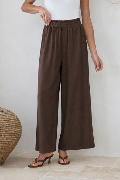 Miracle Pull On Shirred Pants-hc-new-Hello Cyril.