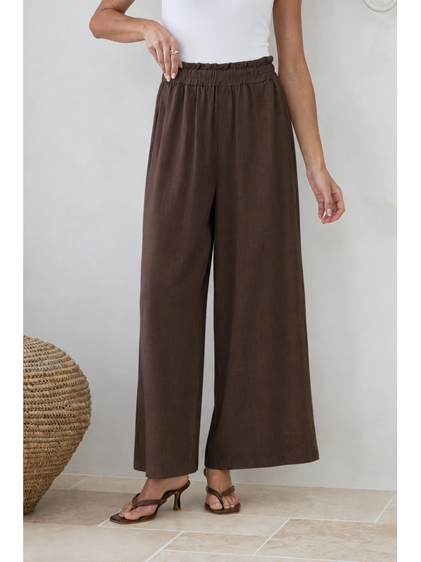 Miracle Pull On Shirred Pants