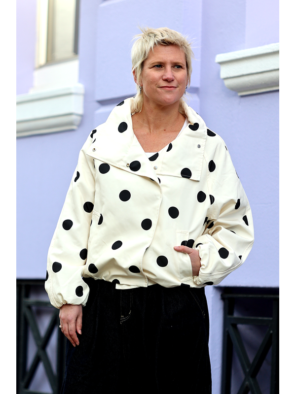 Smaibulun Stud Polka Dot Jacket
